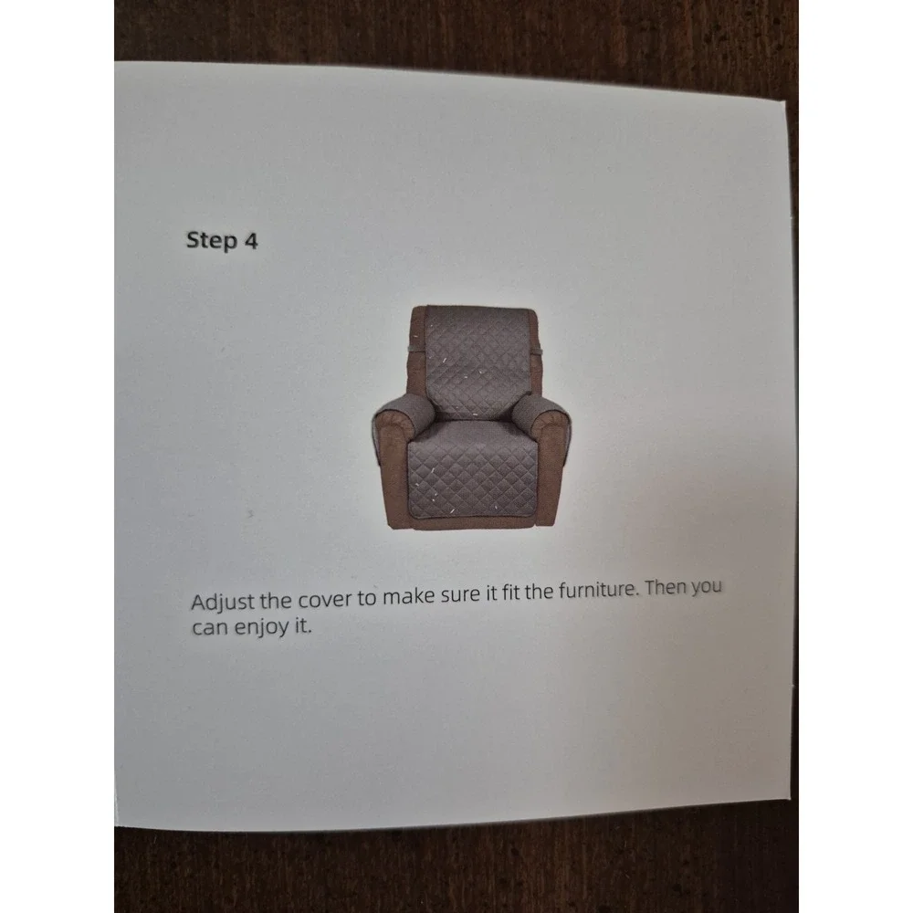 Easy-Going Recliner Sofa Slipcover Water Resistant Cover (S1574)